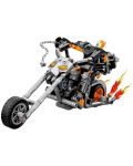 Constructor LEGO Marvel Super Heroes - Motocicletă și robot Ghost Rider - 3t