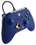Controller cu fir PowerA - Enhanced, pentru Xbox One/Series X/S, Midnight Blue - 2t