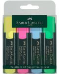 Faber-Castell 48 de markere de text - 4 culori - 1t