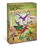 Set DinosArt - Coloreaza figurinele cu dinozauri - 1t