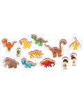 Set de jucării vorbitoare Jagu - dinozauri, 12 piese - 2t