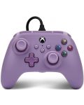 Controller PowerA - Nano Enhanced, cu fir, pentru Xbox One/Series X/S, Lilac - 1t
