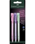 Set de stilouri Faber-Castell Grip - 0,5 mm, 3 bucăți - 1t