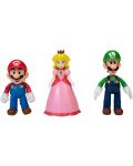 Set figurine de acțiune Jakks Pacific - Super Mario, 3 buc - 1t