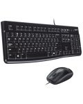 Set mouse si tastatura  Logitech - MK120, negru - 3t