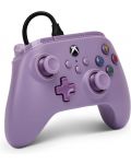 Controller PowerA - Nano Enhanced, cu fir, pentru Xbox One/Series X/S, Lilac - 3t