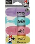 Set de markere de text Cool Pack Minnie Mouse - 4 bucăți - 1t