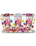 Set de 3 pahare Disney - Minnie Mouse - 1t