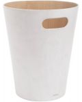 Coș de gunoi Umbra - Woodrow, 7.5 L, alb - 1t
