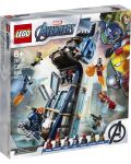 Set de construit Lego Marvel Super Heroes - Битката в Avengers Tower (76166) - 1t