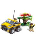 Constructor Alleblox Jungle Defenders -Jeep și copac, 179 piese - 2t