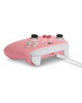 Controller PowerA - Enhanced, pentru Xbox One/Series X/S, Pink Inline - 4t