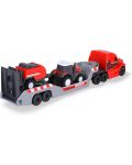 Set Dickie Toys - Camion de transport cu tractor Massey Ferguson - 3t