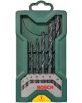 Set de burghie Bosch - Mini X-Line, 7 piese - 2t