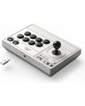 Controller 8BitDo - Arcade Stick, pentru Xbox One/Series X/PC, alb - 3t