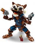 Constructor LEGO Marvel Super Heroes - Rocket și Baby Groot (76282) - 2t
