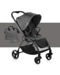 Carucior combinat 2 in 1 Jane - Outback + Crib be Solid, Melange - 4t