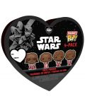 Set de mini-figurine Funko Pocket POP! Movies: Star Wars - Happy Valentine's Day Box - 3t