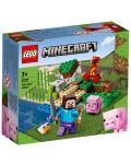 Set de constructie Lego Minecraft - Ambuscada Creeper (21177) - 1t