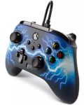 Controller PowerA - Enhanced, cu fir, pentru Xbox One/Series X/S, Arc Lightning - 5t