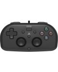 Controler Hori - Wired Mini Gamepad, negru (PS4) - 1t