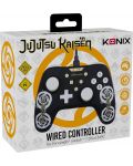 Controler Konix - pentru Nintendo Switch/PC, cu fir, Jujutsu Kaisen - 8t