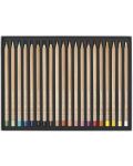 Set de creioane colorate Caran d'Ache Luminance 6901 - 20 de culori, portret - 2t
