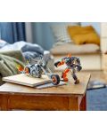 Constructor LEGO Marvel Super Heroes - Motocicletă și robot Ghost Rider - 6t