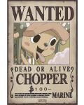 GB eye Animation Mini Poster Set: One Piece - Brook & Chopper Wanted Postere - 2t