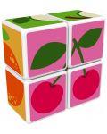 Set de cuburi magnetice Geomag - Magicube, fructe, 7 părți - 4t