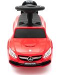 Mașină pentru călărie Baby Mix - Mercedes Benz AMG C63 Coupe, roșie - 2t