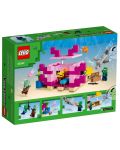 Constructor LEGO Minecraft - Casa Axolotl (21247) - 9t