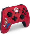Controller PowerA - Enhanced Wireless, pentru Nintendo Switch, Here We Go Mario - 2t