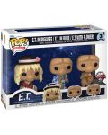 Set figurine Funko POP! Movies: E.T. - E.T. in Disguise, E.T. in Robe, E.T. with Flowers (Special Edition) - 2t