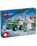 Constructor LEGO City - Ambulanță și snowboarder (60403) - 1t