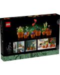 Constructor LEGO Icons Botanică - Plante mici (10329) - 8t