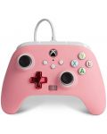 Controller PowerA - Enhanced, pentru Xbox One/Series X/S, Pink Inline - 1t