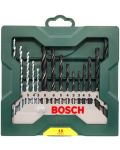 Set de burghie Bosch - Mini X-Line, 15 piese - 2t