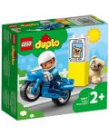 Constructor Lego Duplo Town - Motocicleta de politie (10967)	 - 2t