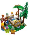 ConstructorLEGO Disney - Cabana Albei ca Zapada si cei sapte pitici (43242) - 3t