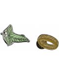 Set de insigne Weta Movies: The Lord of the Rings - Elven Leaf & One Ring - 1t