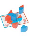Set de cuburi magnetice și carduri Geomag - Magicube, 16 părți - 3t