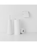 Set de 3 accesorii pentru toaletă Brabantia - ReNew, White - 3t