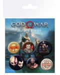 Set insigne GB eye Games: God Of War - Characters - 1t