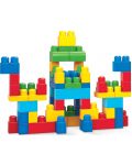 Constructor Mega Bloks First Builders - 60 piese in geanta - 5t