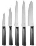 Set de cuțite MasterChef - Japanese Style, 5 buc, negru - 1t