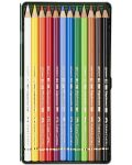 Set de Faber-Castell Polychromos - 12 culori - 2t