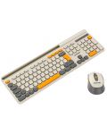 Set mouse și tastatură Canyon - CNS-HSETW5BG, wireless, bej - 5t