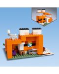 Set constructie Lego Minecraft - Vizuina vulpilor (21178) - 3t