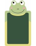 Tablă de desen și set de cretă colorată Apli Kids - Frog - 1t